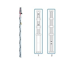 Nivelleringsstadie Teleskop 5 meter