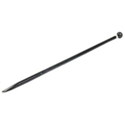 Knopstang med metal kugle 124 cm